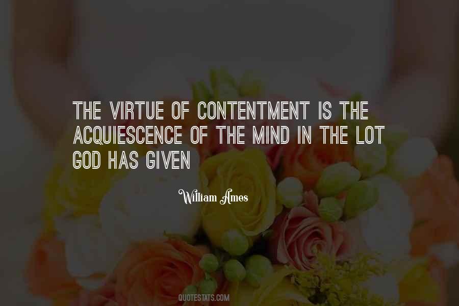 God Contentment Quotes #718949