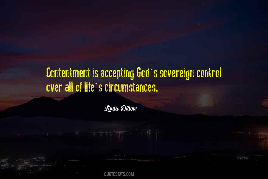 God Contentment Quotes #728476