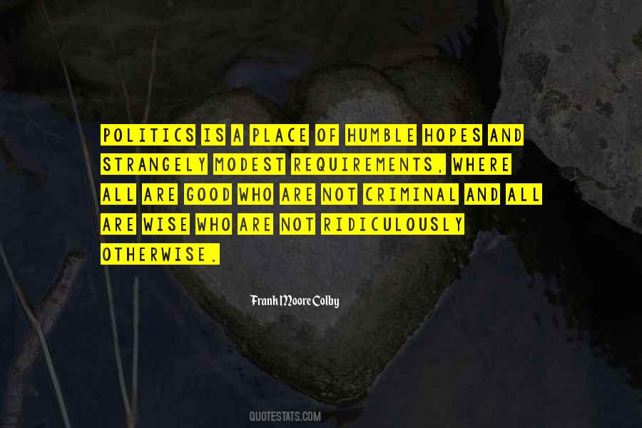 Humble And Modest Quotes #1228485