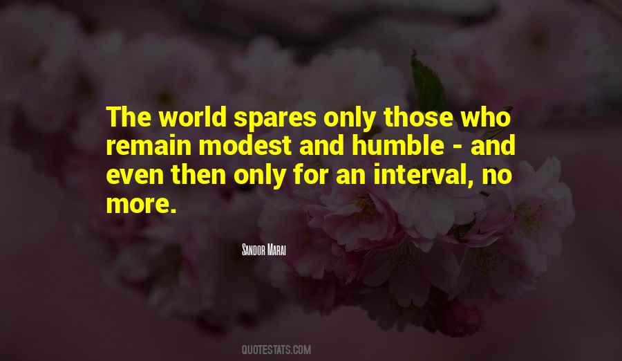 Humble And Modest Quotes #584613