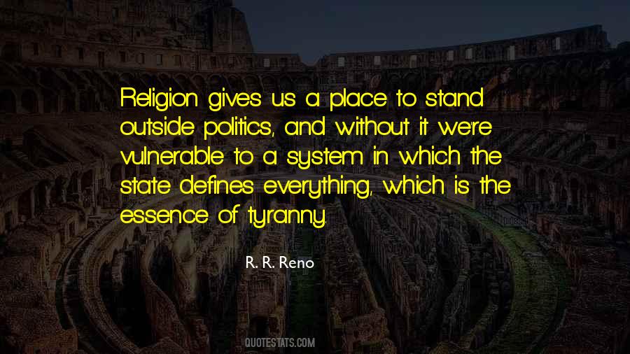 Politics Is Religion Quotes #86680