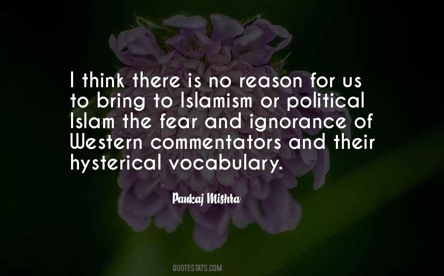 Quotes About Islamism #750094
