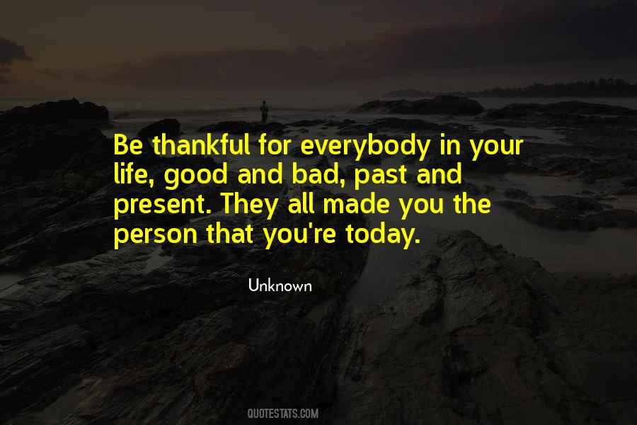 Be Thankful For Quotes #1187387