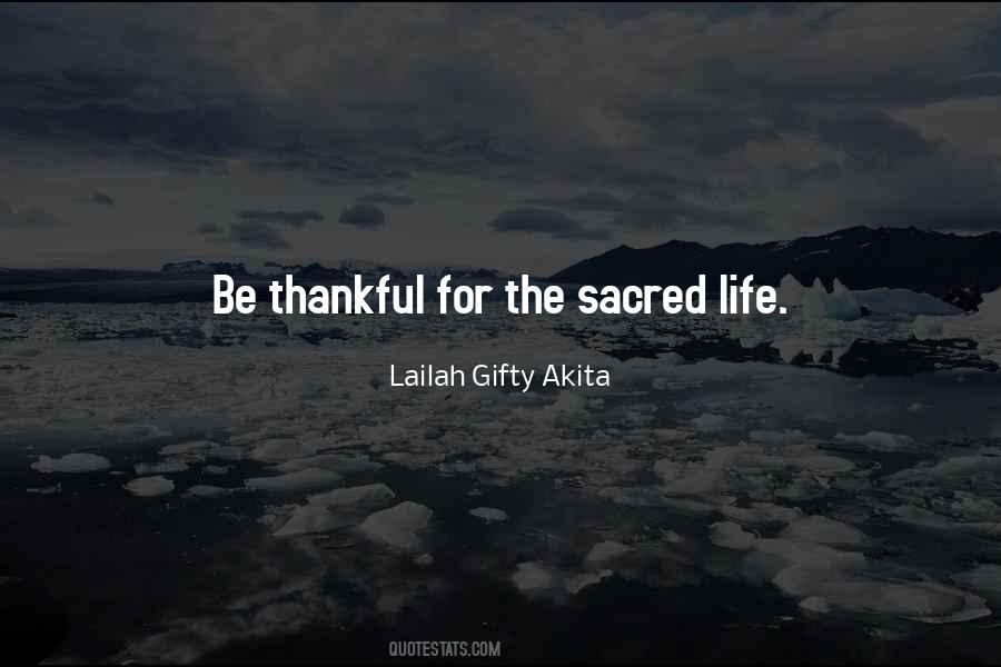 Be Thankful For Quotes #1312878