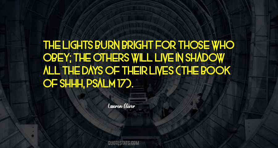 Burn Bright Quotes #803834