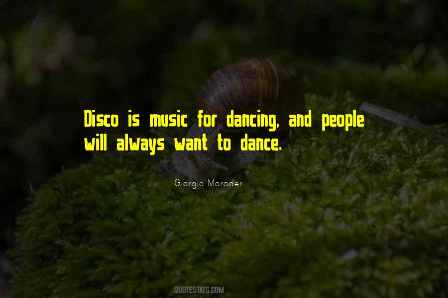 Disco Dance Quotes #1621494