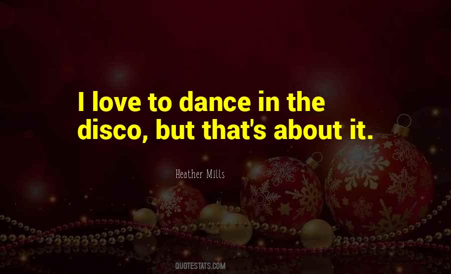 Disco Dance Quotes #677006