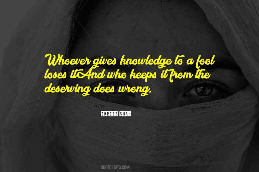 I Am Deserving Quotes #891151