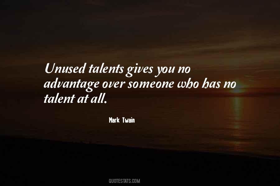 No Talent Quotes #1493386