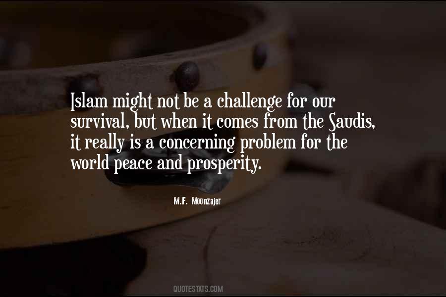 Islam Peace Quotes #1032382