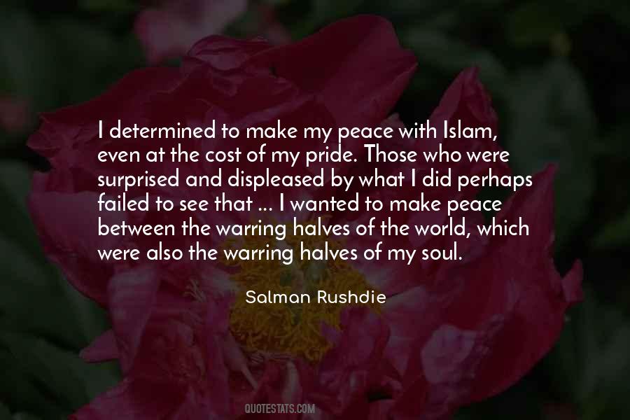 Islam Peace Quotes #1046468