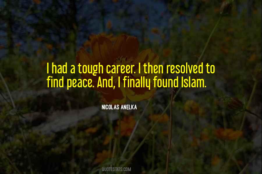 Islam Peace Quotes #1419073
