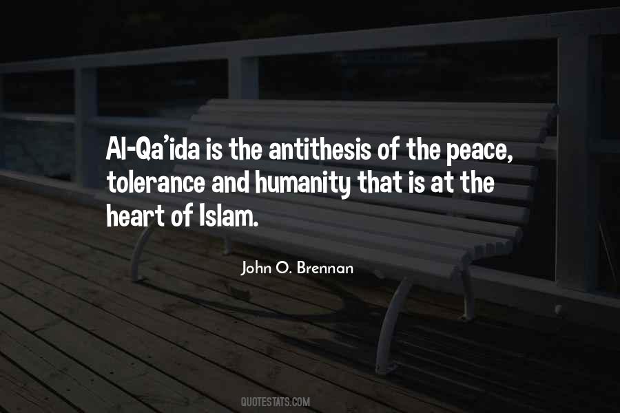 Islam Peace Quotes #1447444