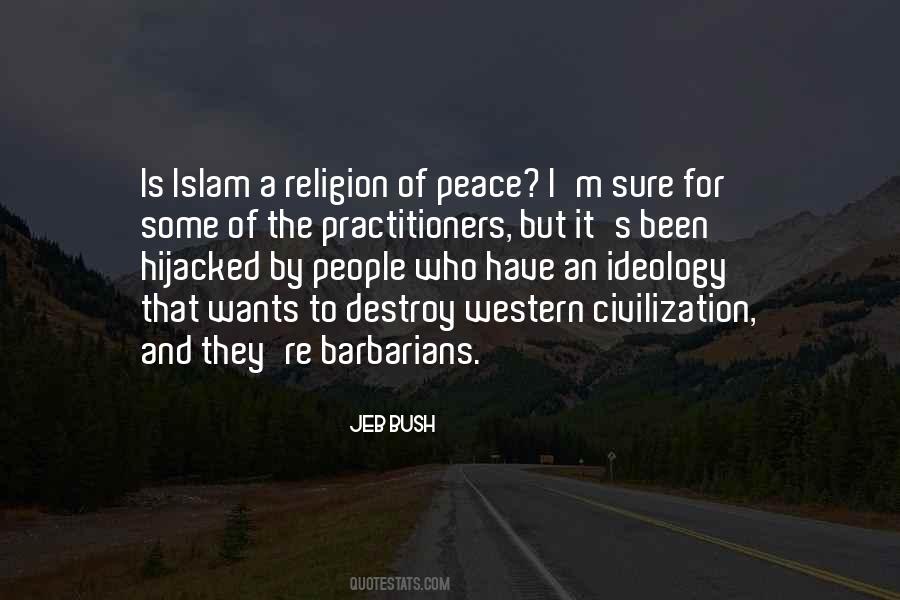 Islam Peace Quotes #204898