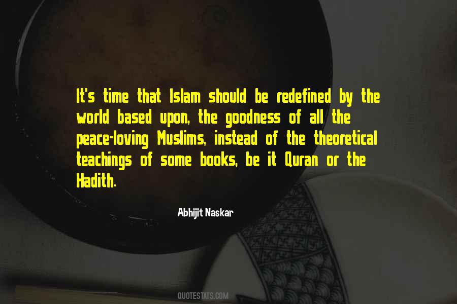 Islam Peace Quotes #21549