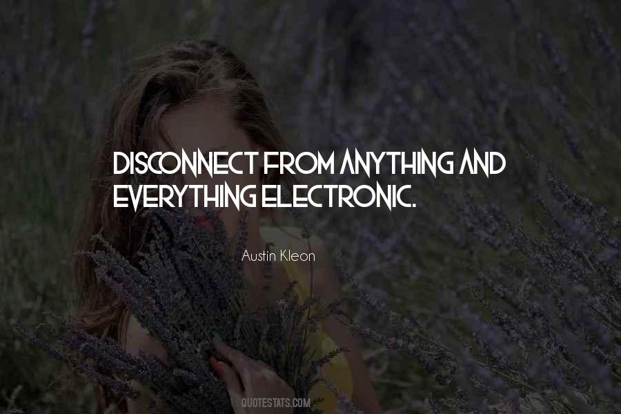 Disconnect Quotes #1395877