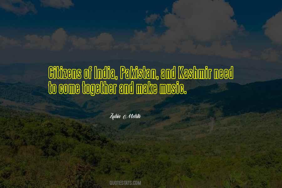 Pakistan India Quotes #1328517