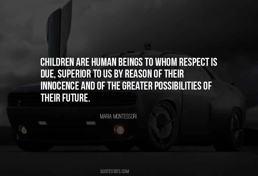 Respect Children Quotes #1503983