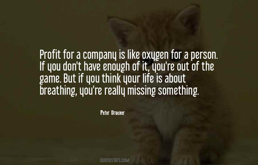 Missing My Company Quotes #1221849