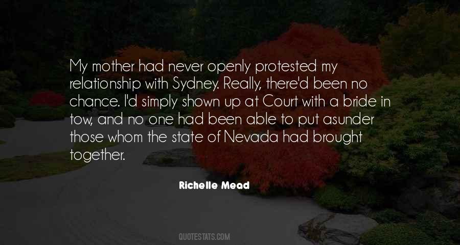 Bride To Mother Quotes #1767667