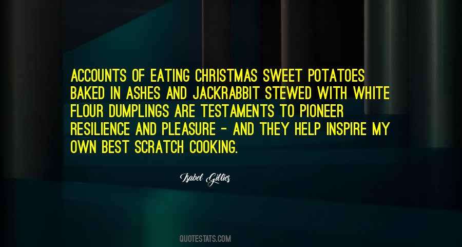 Cooking For Yourself Quotes #150448