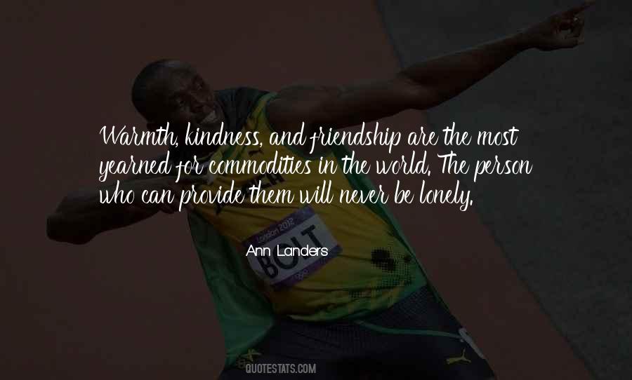 Kindness Friendship Quotes #1750563