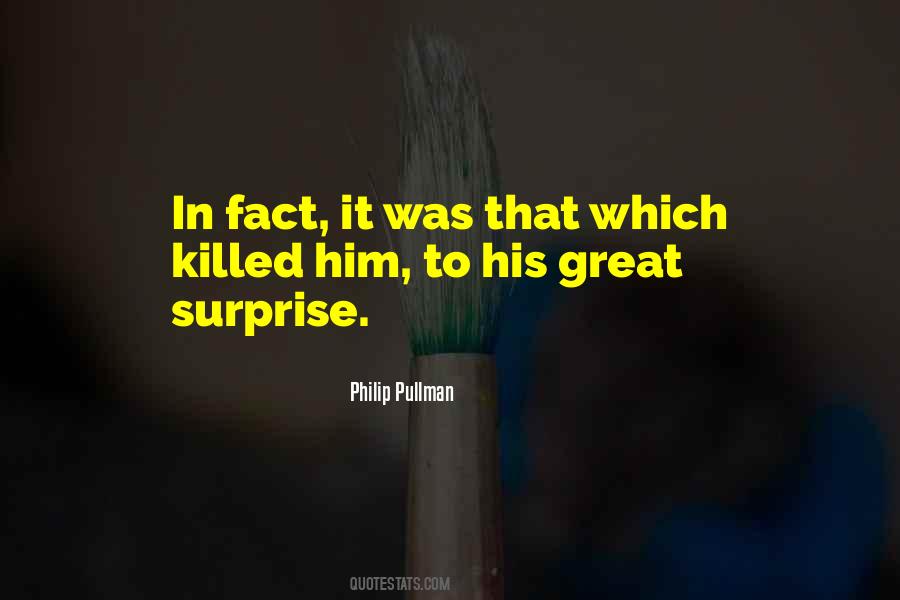 His Surprise Quotes #1300779