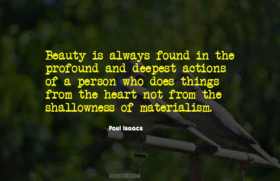 Beauty Is In The Heart Quotes #1084443
