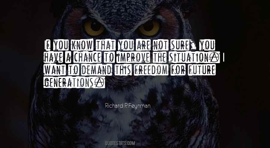 You Want To Improve Quotes #272117