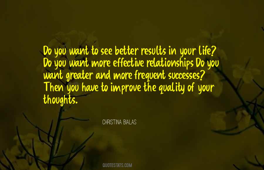 You Want To Improve Quotes #544432