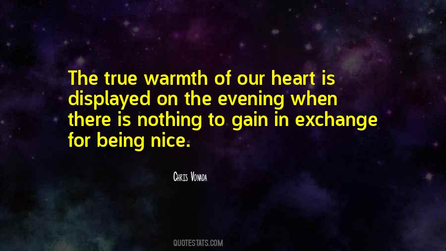 Warmth Love Quotes #120445