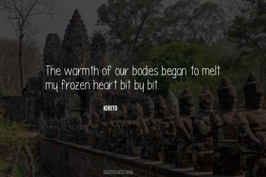 Warmth Love Quotes #929462