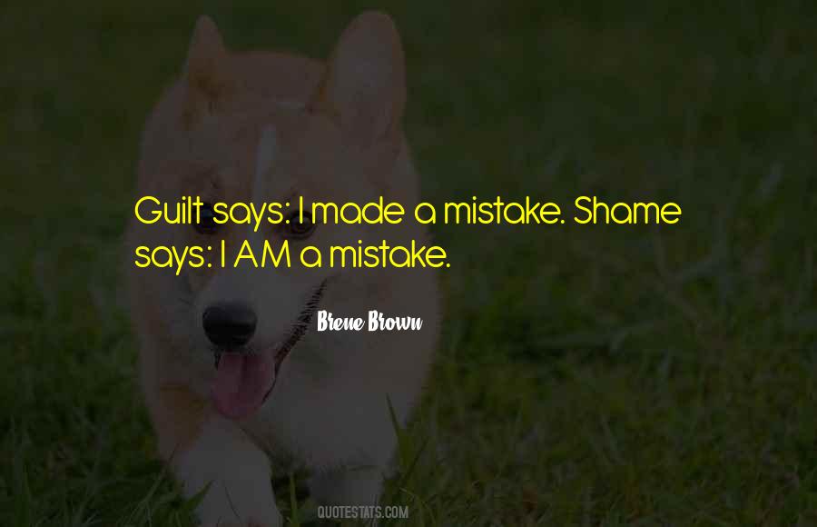 Shame Guilt Quotes #393240