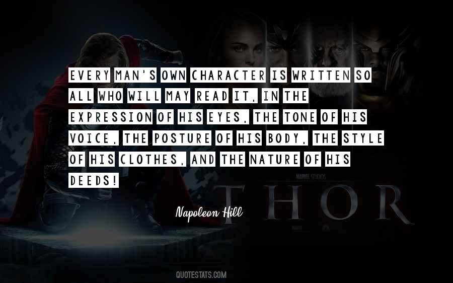 Own Character Quotes #500604