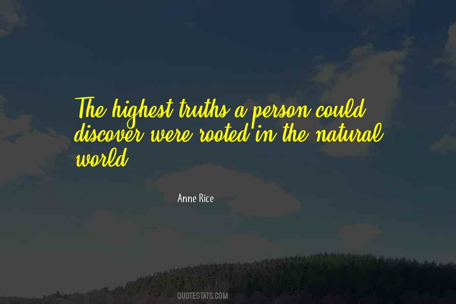 Discover Nature Quotes #1076075