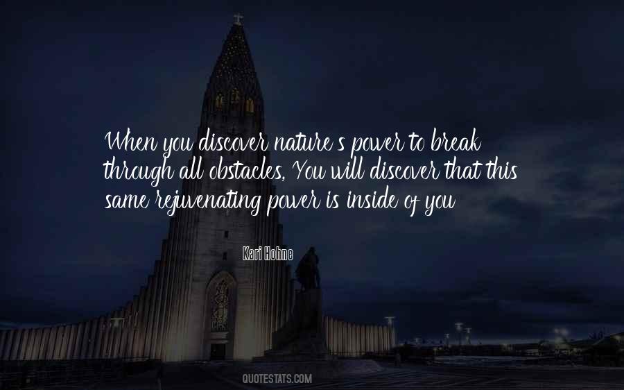 Discover Nature Quotes #445258