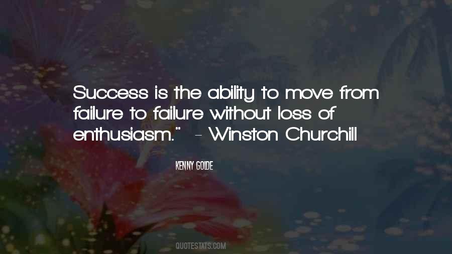 Success Winston Churchill Quotes #1206828