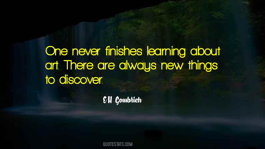 Discover New Things Quotes #1562632