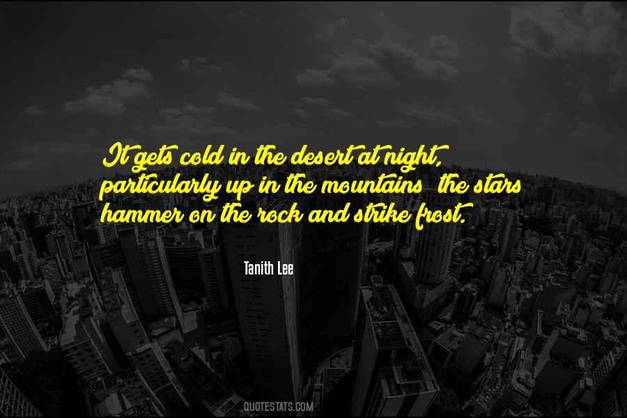 Mountains Night Quotes #623241