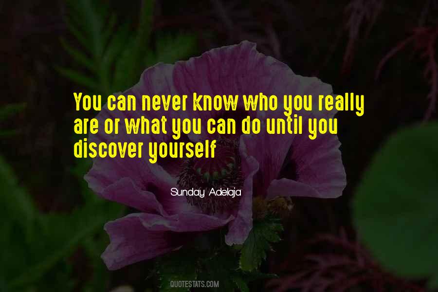 Discover Yourself Quotes #1872427