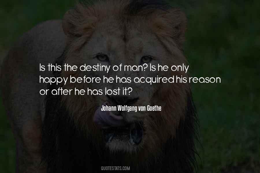 Quotes About The Destiny Of Man #1227769