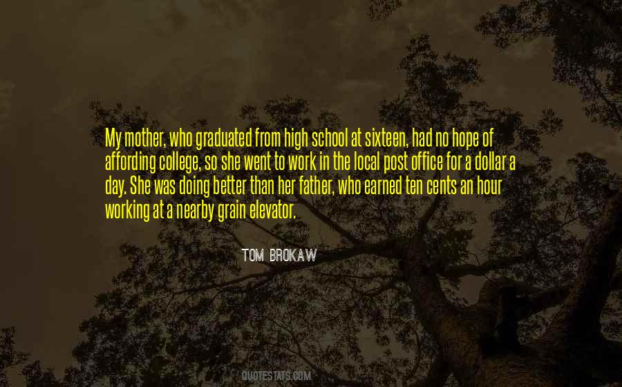 Post High School Quotes #424539