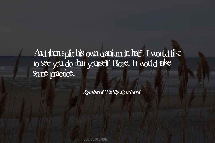 And Then There Were None Philip Lombard Quotes #11663