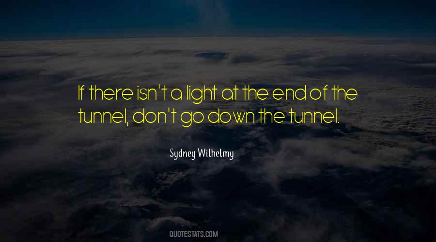 Light At The End Quotes #1257214