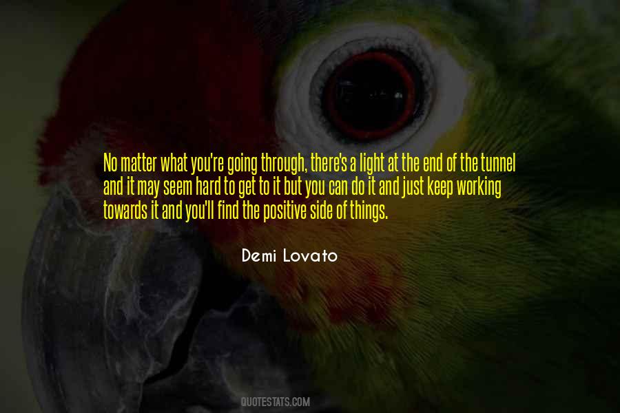 Light At The End Quotes #1536354