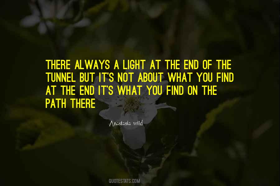 Light At The End Quotes #893490