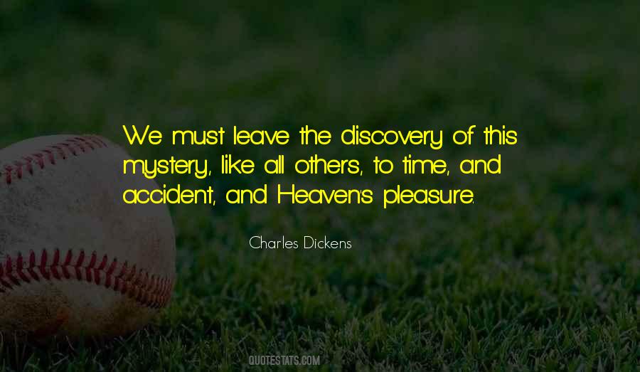 Discovery Of Heaven Quotes #135321