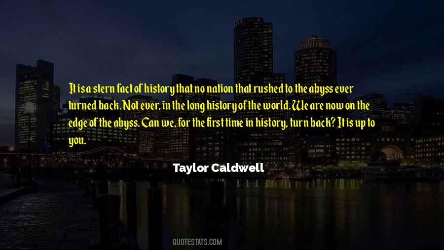 First Time In History Quotes #1605977