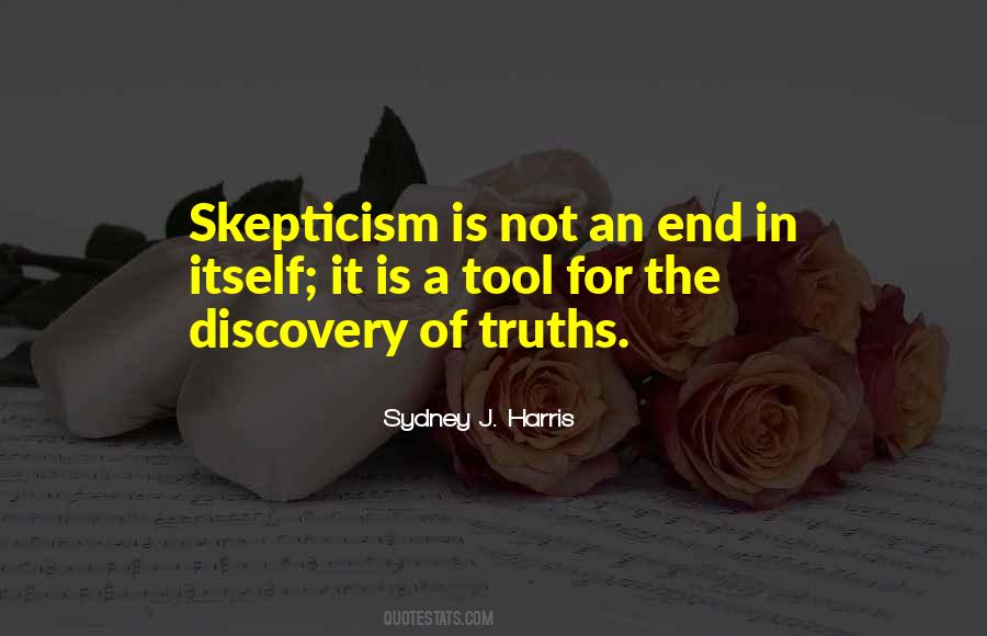 Discovery Of Truth Quotes #1776340