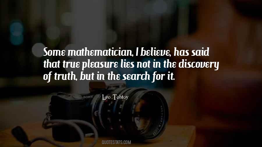 Discovery Of Truth Quotes #948939